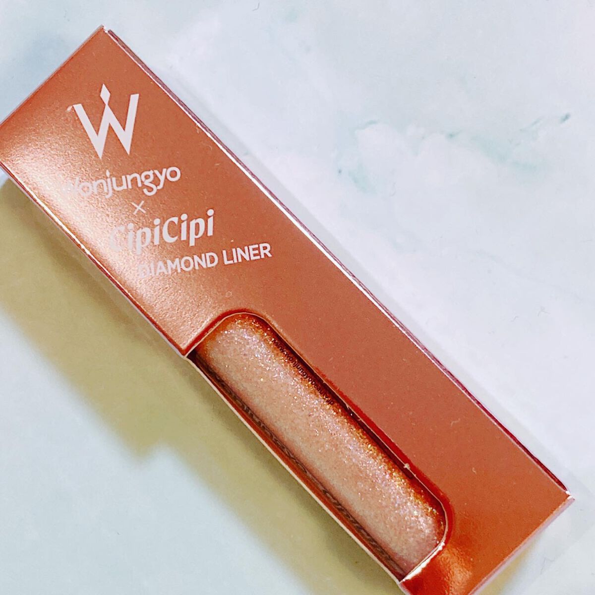 ウォンジョンヨ ダイヤモンドライナー/Wonjungyo/リキッドアイシャドウを使ったクチコミ(2枚目)