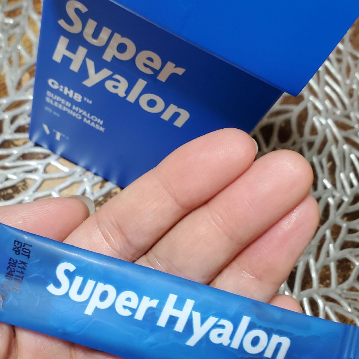 スーパーヒアルロン スリーピングマスク/VT/洗い流すパック・マスクを使ったクチコミ（2枚目）