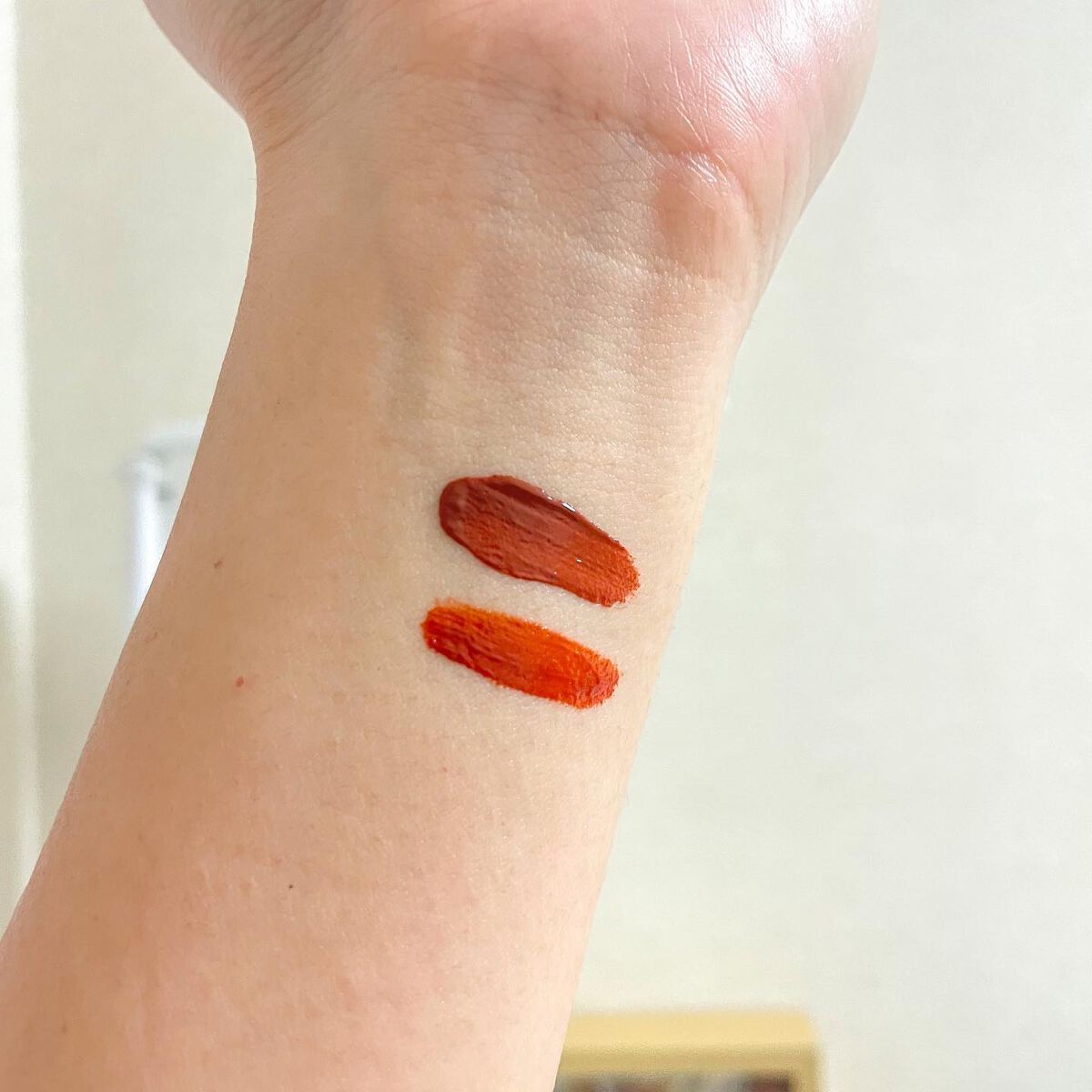 a m u on LIPS 「一度でも綺麗!重ねても綺麗!質感が楽しめる口紅🤍【RICAFR..」(4枚目)