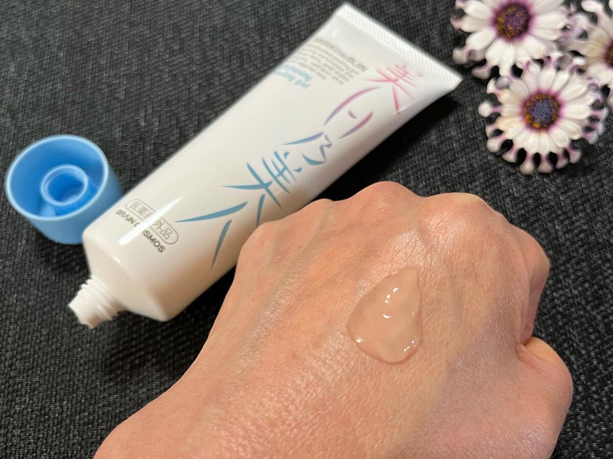 美白乃美人ピーリングジェル/ブレーンコスモス/ピーリングを使ったクチコミ(3枚目)