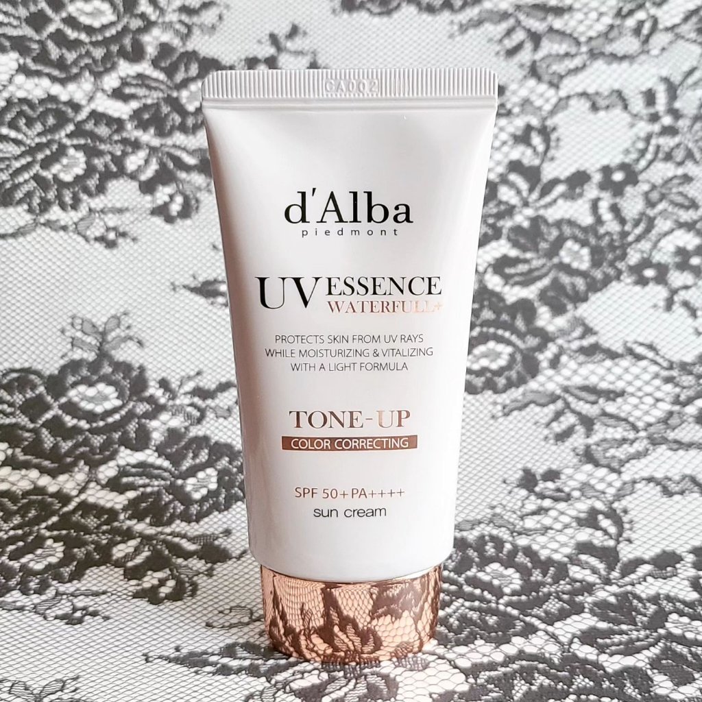 ウォータフルトーンアップサンクリーム/ダルバ/日焼け止めクリームを使ったクチコミ（2枚目）