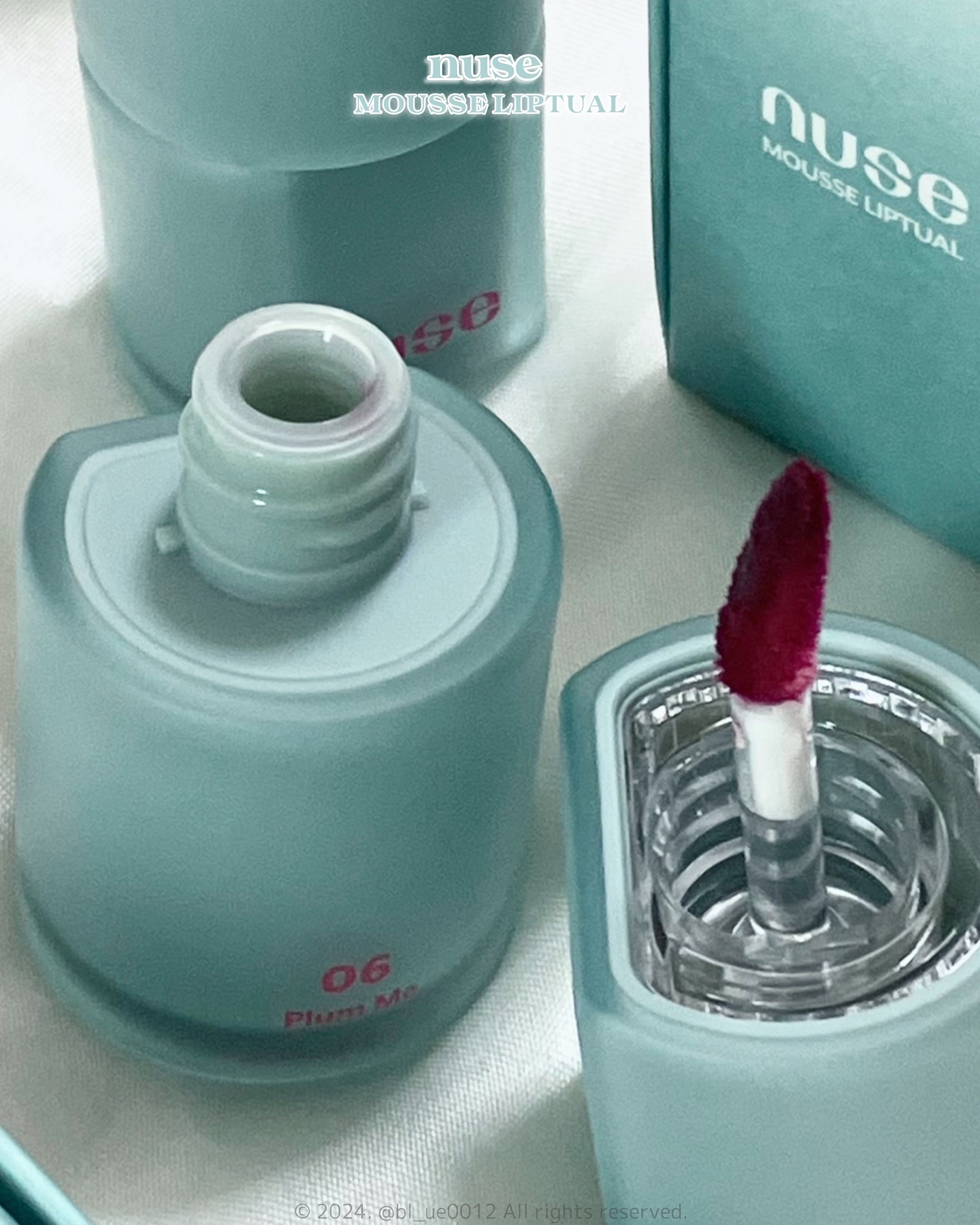 ムースリップチュアル 04 モーブレイン/nuse/口紅を使ったクチコミ（3枚目）