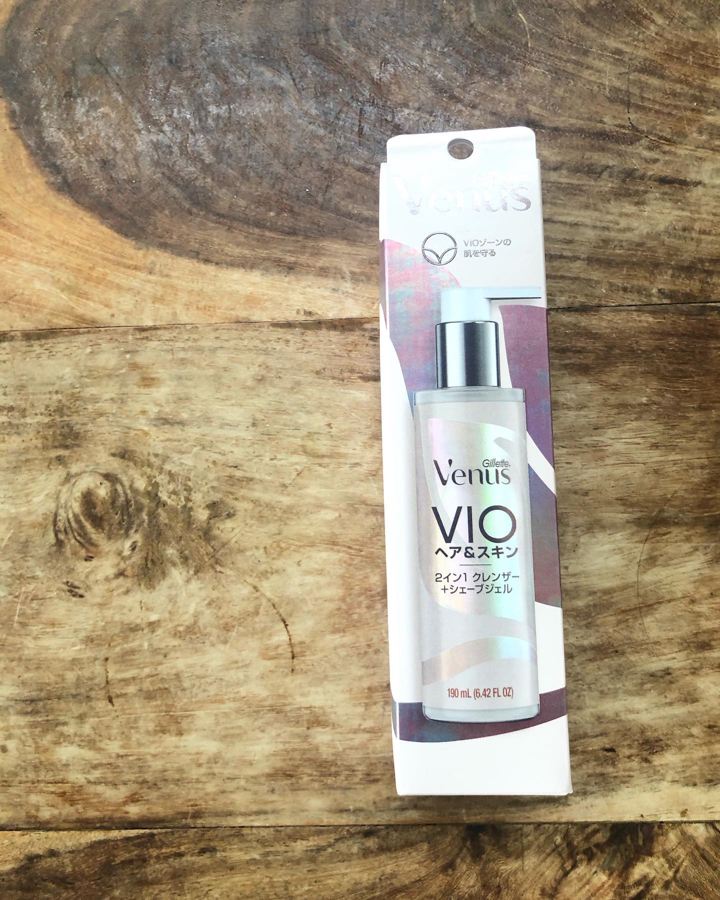 ヴィーナス VIO ヘア&スキン 2イン1クレンザー＋シェーブジェル/Gillette Venus/ムダ毛ケアを使ったクチコミ（1枚目）
