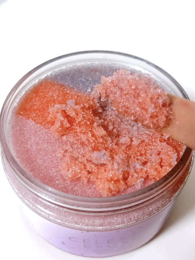 セレスティアルエスケープ ボディスクラブ		/LUX/ボディスクラブを使ったクチコミ（3枚目）