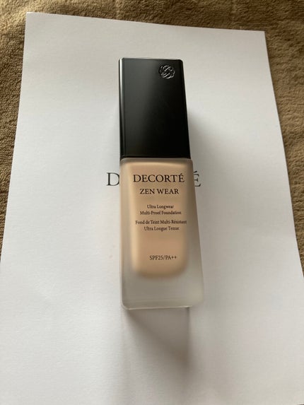 ゼン ウェア フルイド/DECORTÉ/リキッドファンデーションを使ったクチコミ(2枚目)