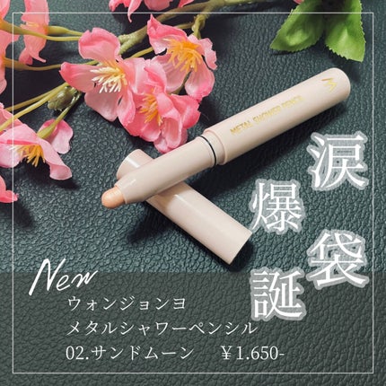 ウォンジョンヨ メタルシャワーペンシル/Wonjungyo/スティックアイシャドウを使ったクチコミ(1枚目)