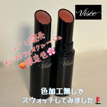 ネンマクフェイク ルージュ/Visée/口紅を使ったクチコミ（1枚目）