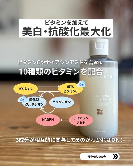 なぎ | スキンケア薬剤師 on LIPS 「即売り切れ!?老け防止美白トナー✨こんばんは、なぎです💡先に言..」(6枚目)