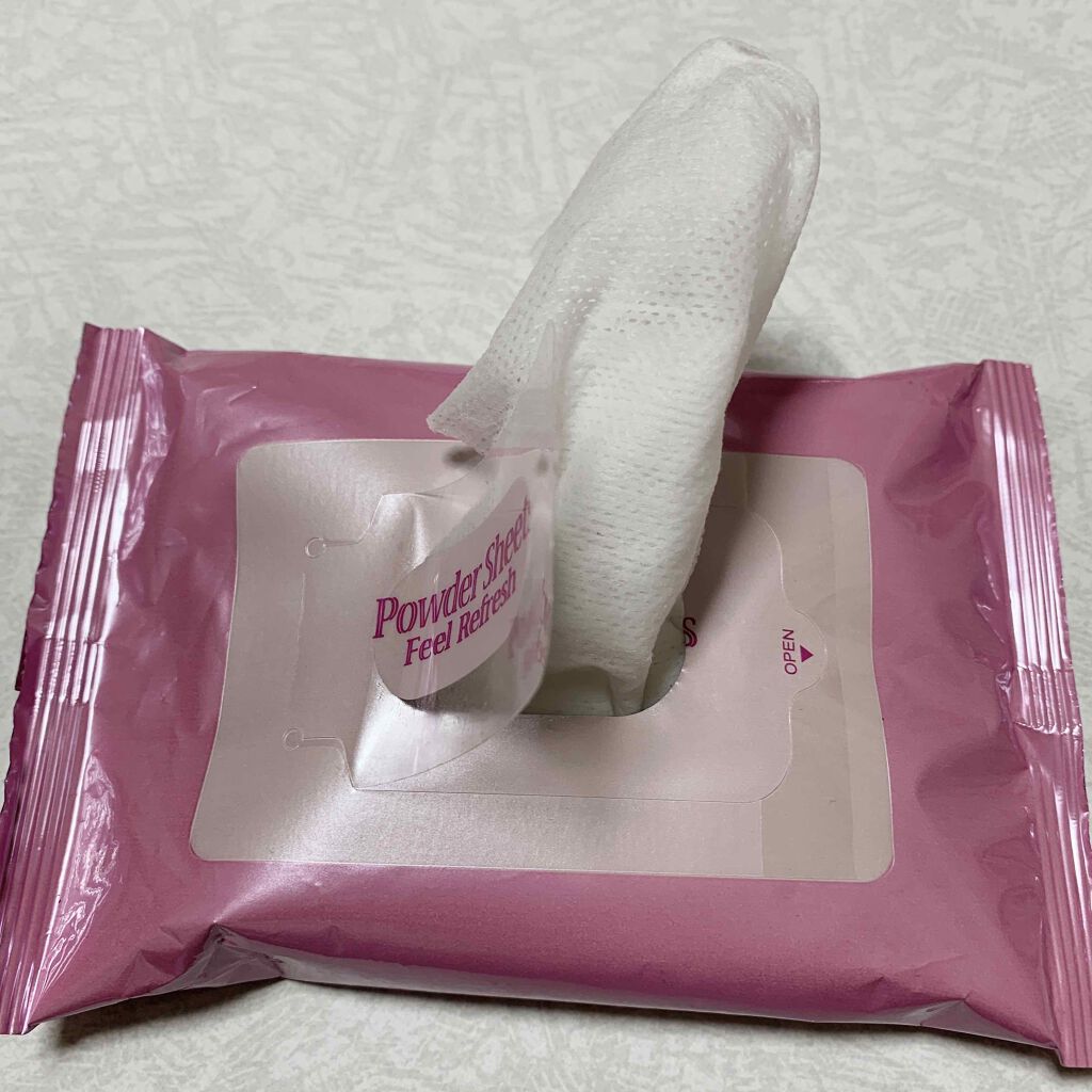 すっきりパウダーシートSD/ユノス/ボディシートを使ったクチコミ(4枚目)