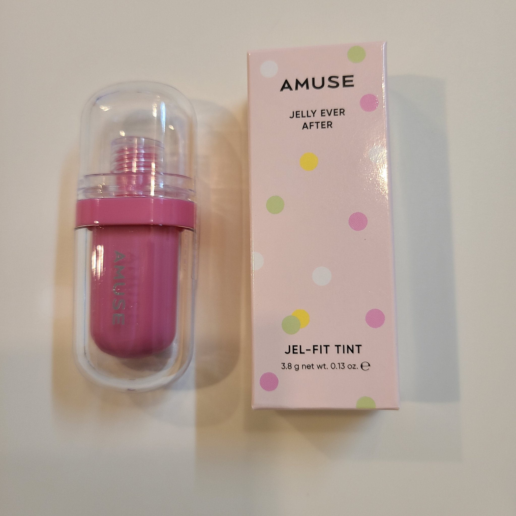 ジェルフィットティント/AMUSE/リップティントを使ったクチコミ（3枚目）