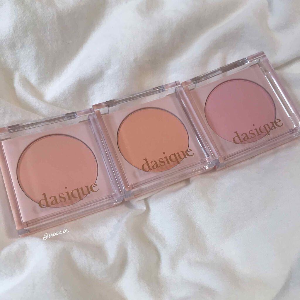 パステルブラッシャー 03 ピンククラウド/dasique/パウダーチークを使ったクチコミ（1枚目）