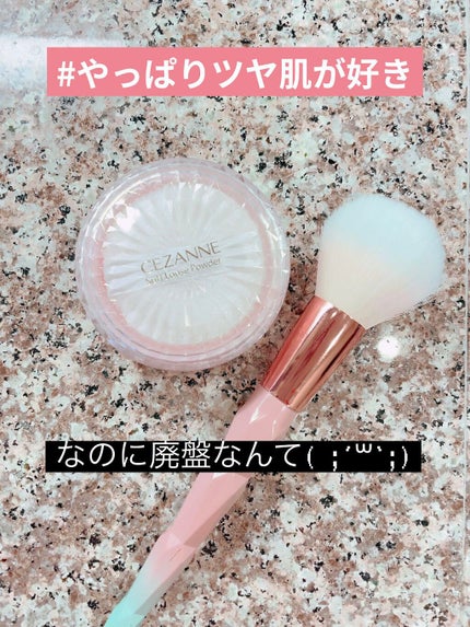 うるふわ仕上げパウダー/CEZANNE/ルースパウダーを使ったクチコミ(1枚目)