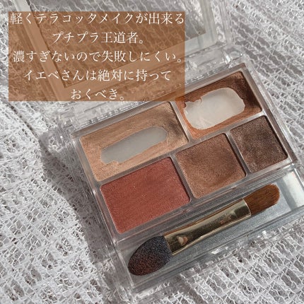 パーフェクトマルチアイズ/キャンメイク/アイシャドウパレットを使ったクチコミ(5枚目)