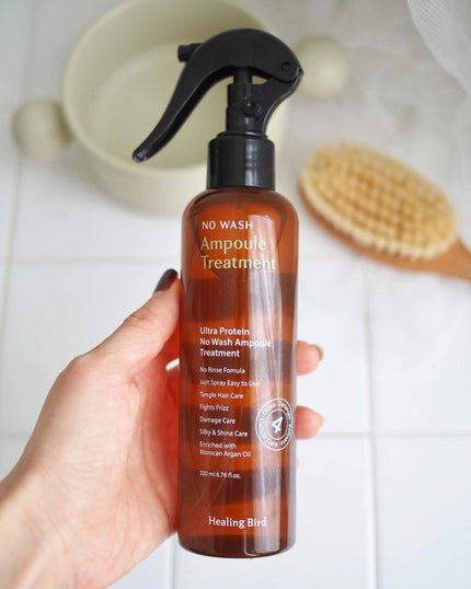 ノーウォッシュセラム トリートメント/Healing bird/ヘアオイルを使ったクチコミ(2枚目)