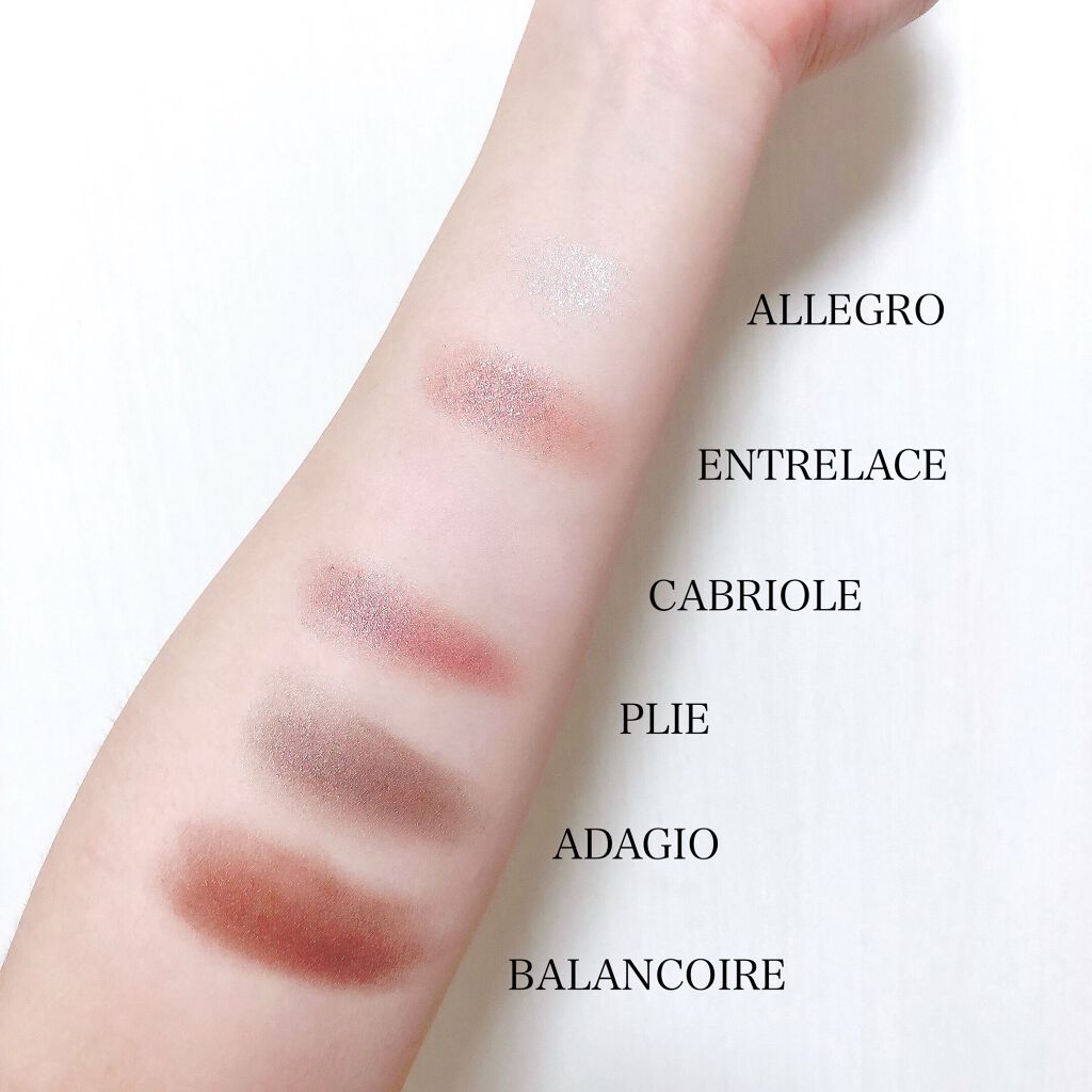 プリマ バレリーナ ミニ アイシャドウ パレット/ローラ メルシエ/アイシャドウパレットを使ったクチコミ(2枚目)