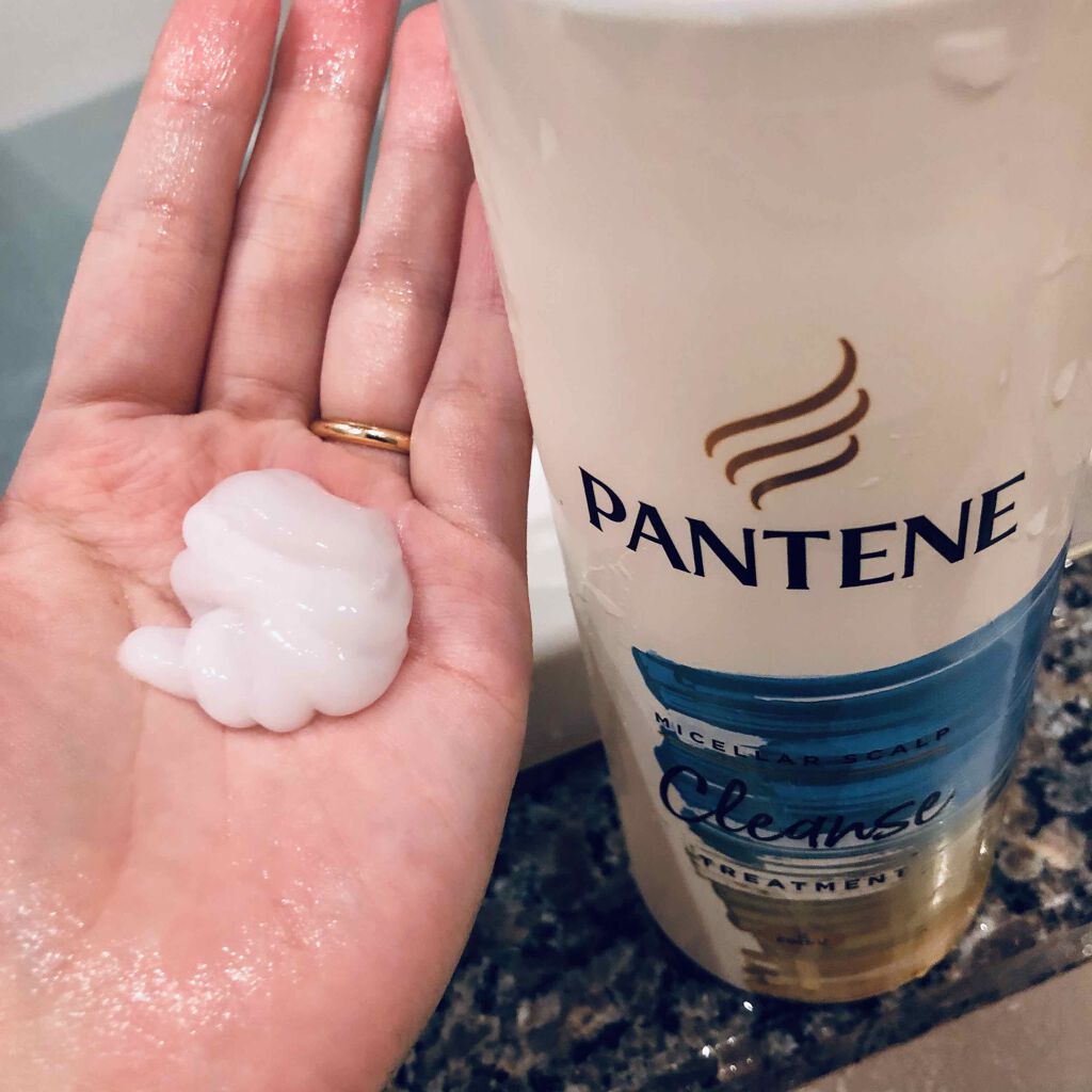 ミセラー スカルプクレンズシャンプー/トリートメント/パンテーン/市販シャンプーを使ったクチコミ(3枚目)