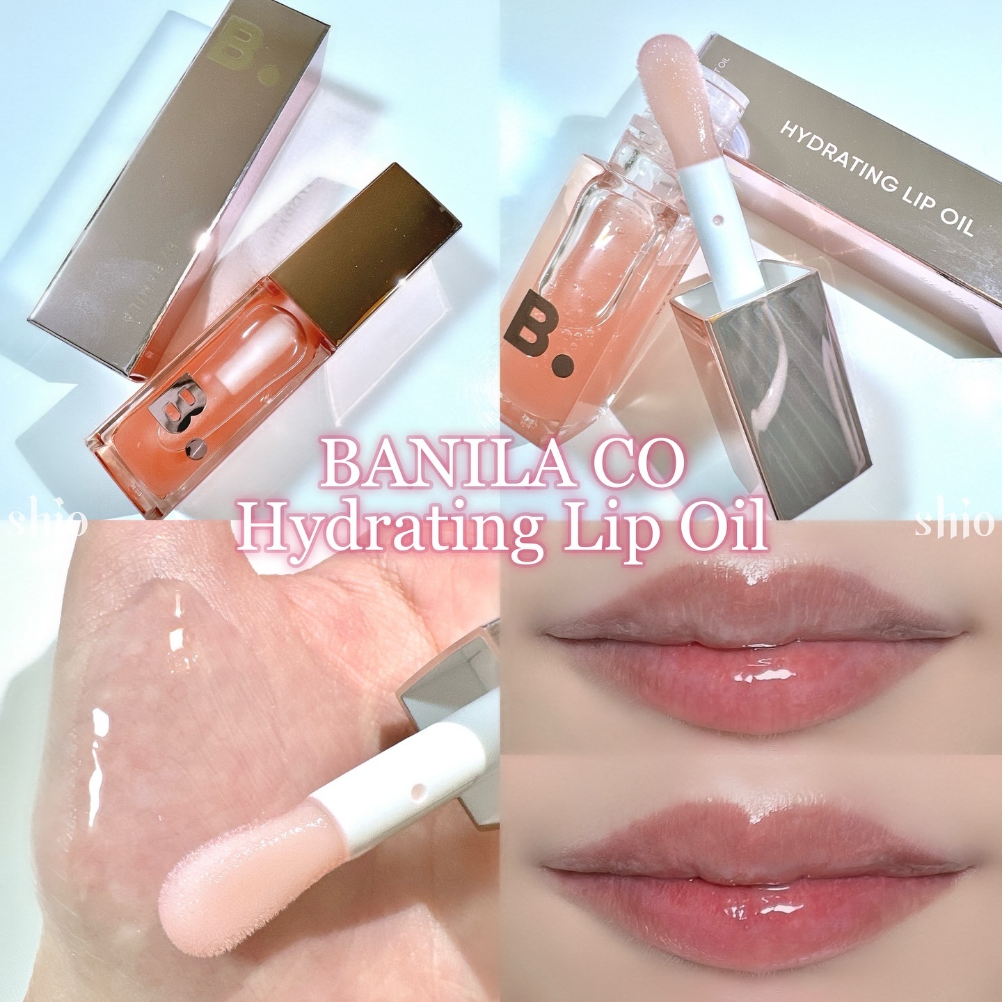 ハイドレーティングリップオイル/BANILA CO/リップオイルを使ったクチコミ（1枚目）
