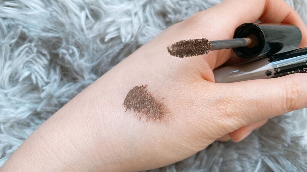 リシェ カラーリング アイブロウマスカラ BR-5 ダークブラウン/Visée/眉マスカラを使ったクチコミ（2枚目）