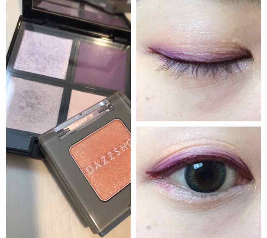 アリュールド シングル アイシャドウ/DAZZSHOP/単色アイシャドウを使ったクチコミ(3枚目)