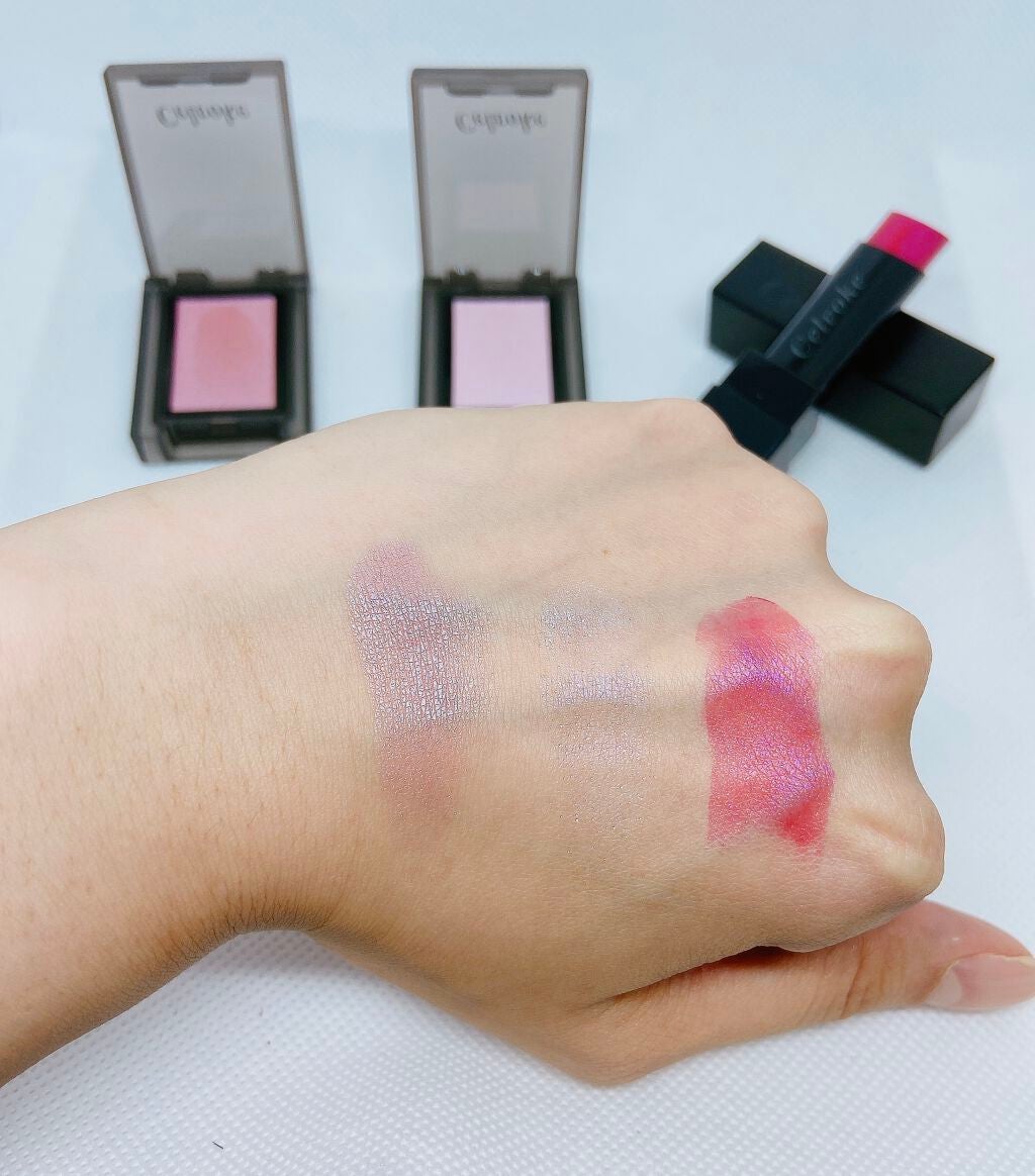 ディアレストピンクコレクション/Celvoke/メイクアップキットを使ったクチコミ(3枚目)