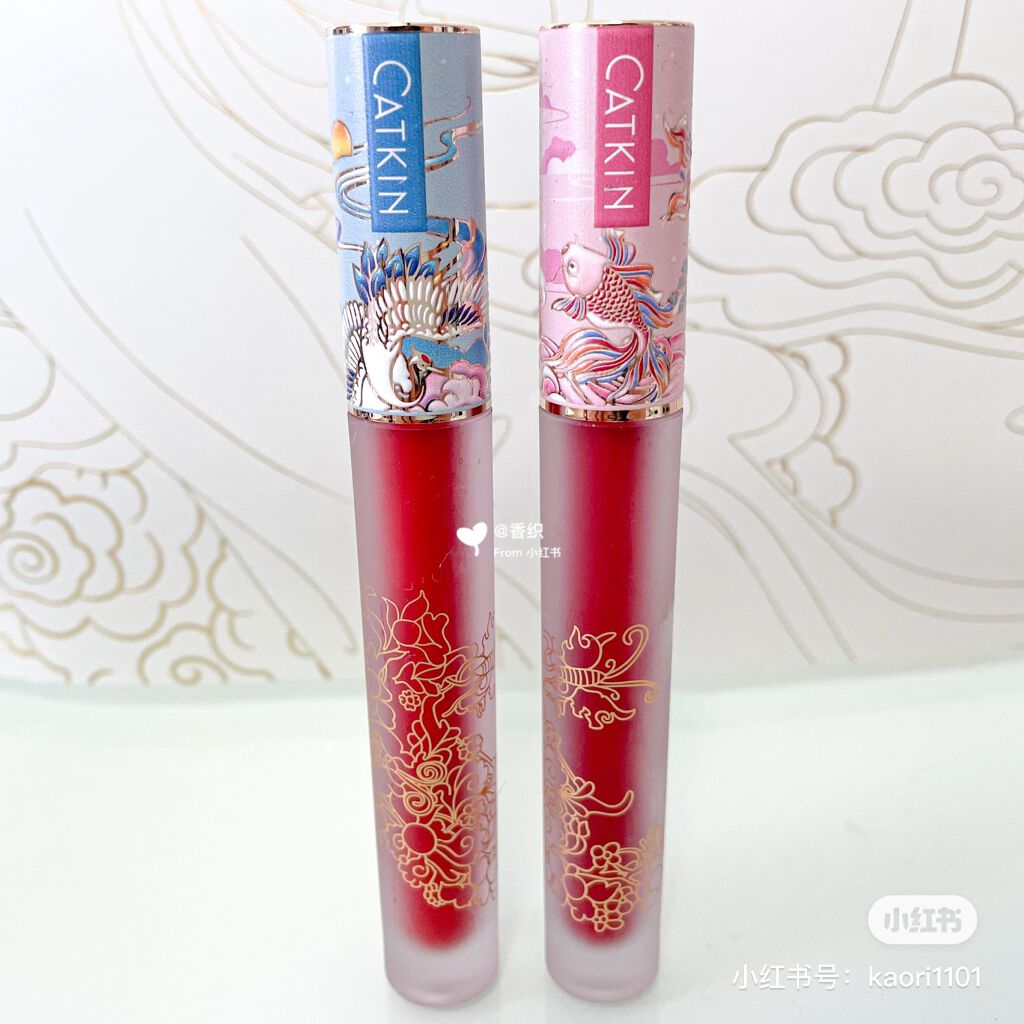 清平楽 Pretty Lightness Liquid Lipstick/CATKIN/口紅を使ったクチコミ(4枚目)