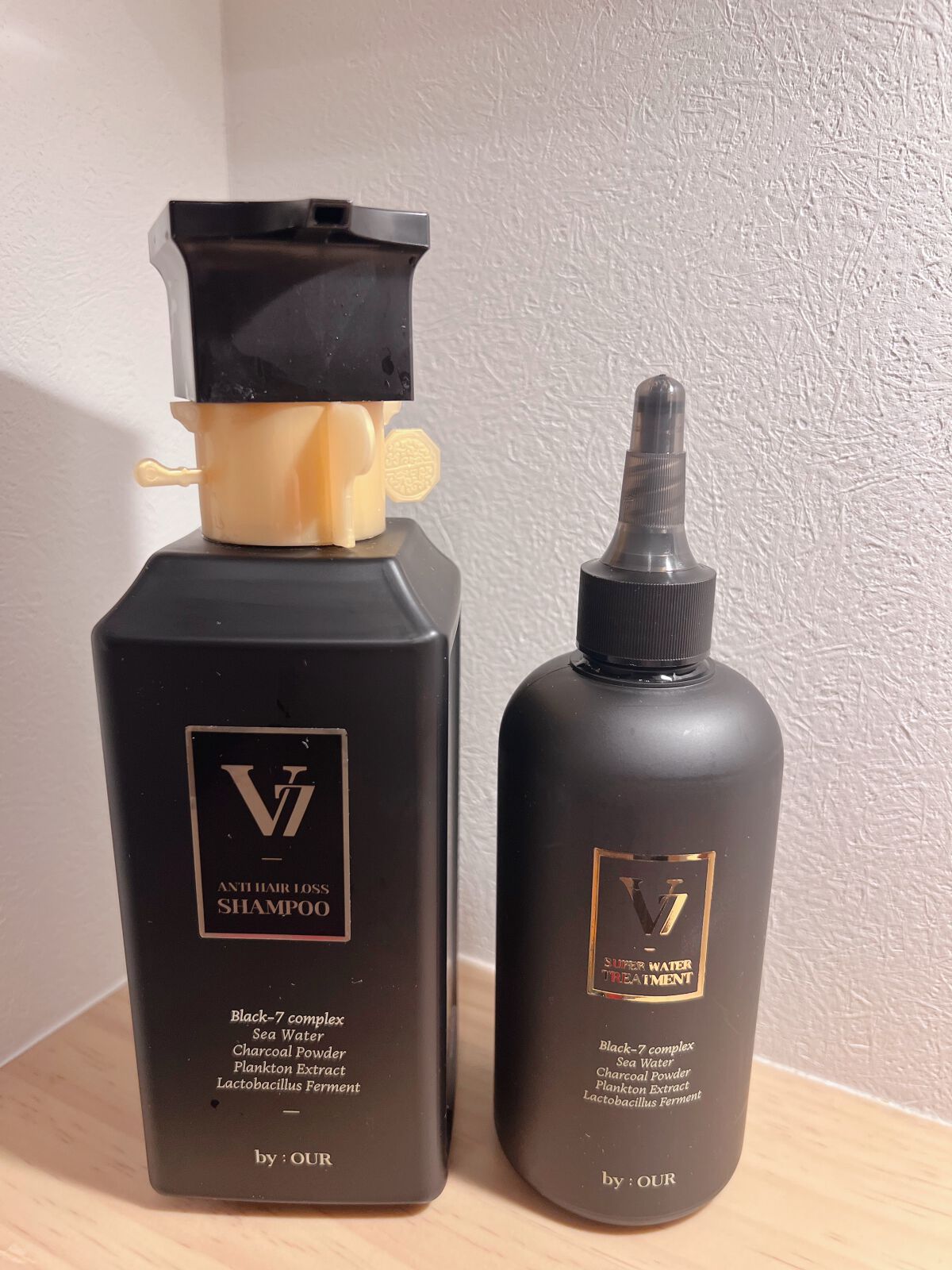 V7 アンチヘアロス シャンプー/by : OUR/サロンシャンプーを使ったクチコミ（2枚目）