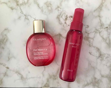 フィックス メイクアップ/CLARINS/ミスト状化粧水を使ったクチコミ（1枚目）