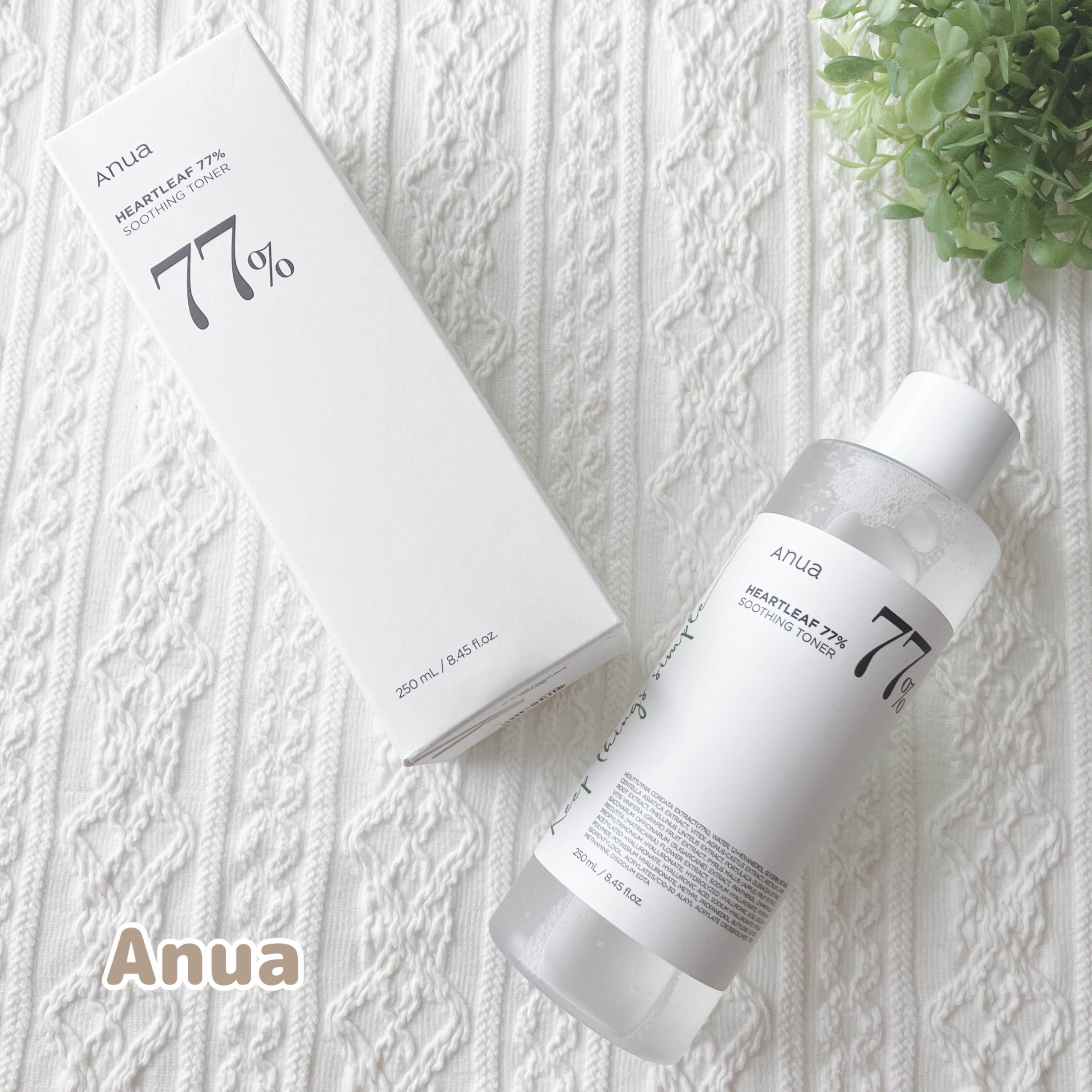 ドクダミ 77 スージングトナー/Anua/化粧水を使ったクチコミ（1枚目）