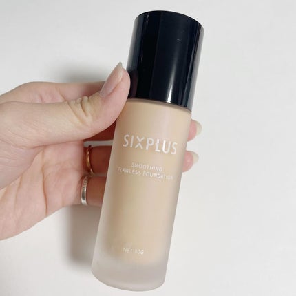 SIXPLUS スムージング フローレス リキッドファンデーション/SIXPLUS/リキッドファンデーションを使ったクチコミ(2枚目)