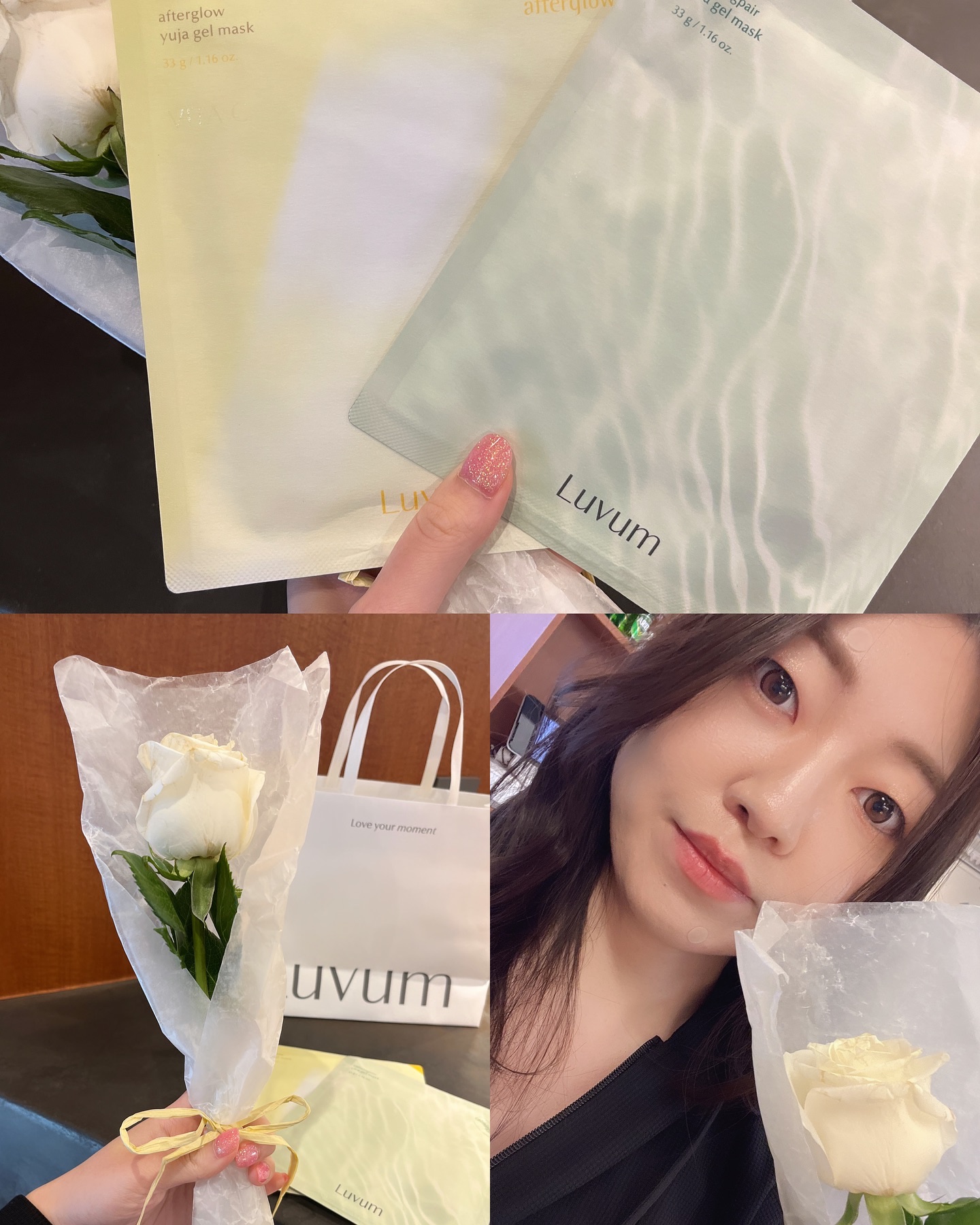 ラビューム アフターグロウ ゆずゲルマスク/Luvum/シートマスク・パックを使ったクチコミ（1枚目）
