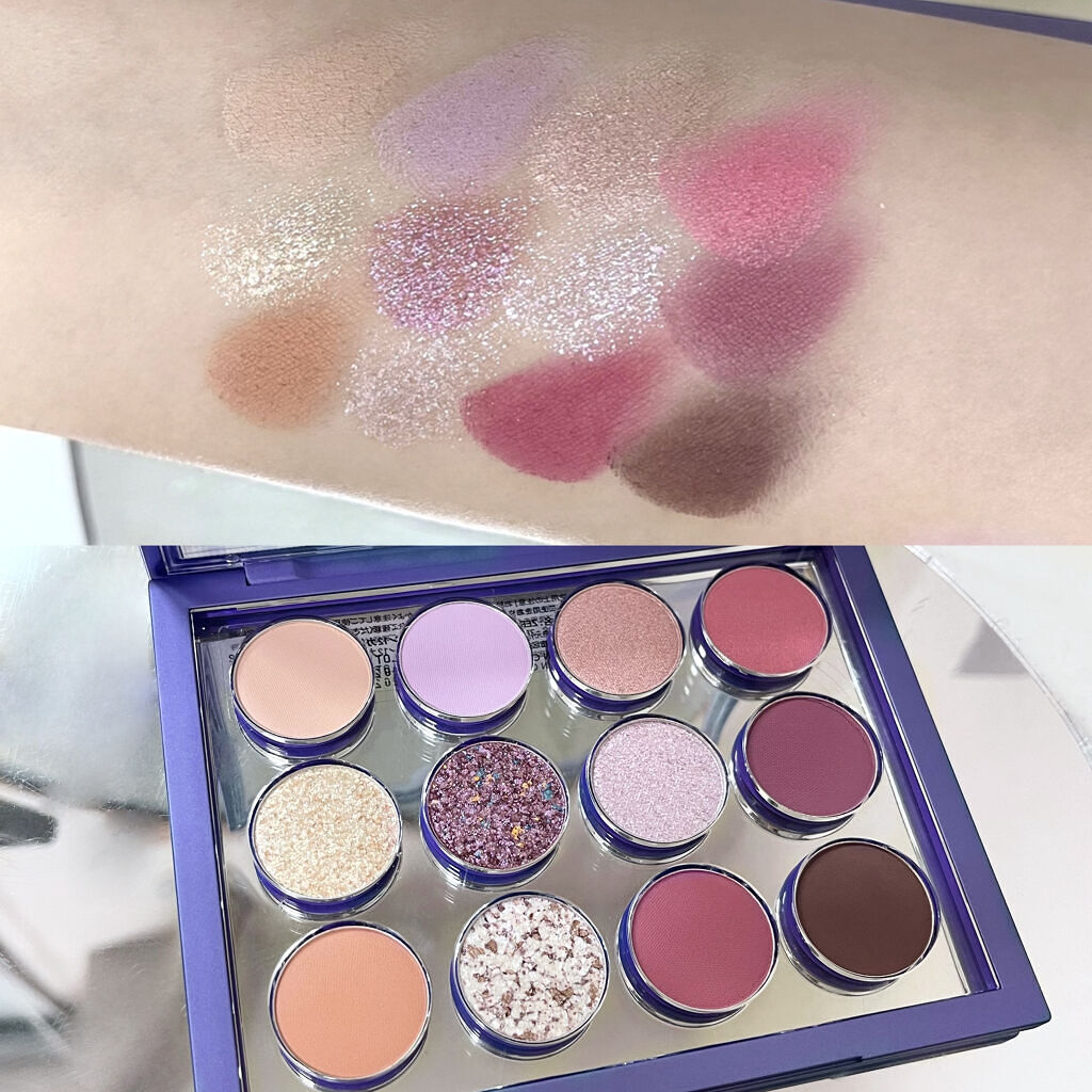 ダイヤモンドシリーズ 星空リキッドアイシャドウ/ZEESEA/リキッドアイシャドウを使ったクチコミ（2枚目）