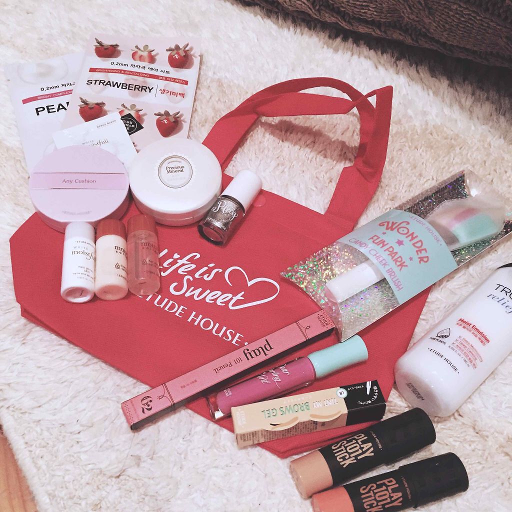 福袋2018/ETUDE/メイクアップキットを使ったクチコミ（1枚目）