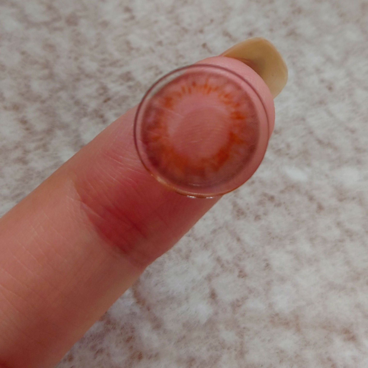 G&G DooNoon 둔눈 GEMSTONES Pearl Hazelのクチコミ「初めて買ってみたGEMSTONESのPearl Hazel🍀
 Qoo10メガ割 で安かったの.....」（2枚目）