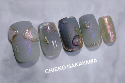 なかやまちえこ on LIPS 「ゆめかわ×ニュアンス💅⠀⠀こちらのデザインは、2/13のTAT..」(7枚目)