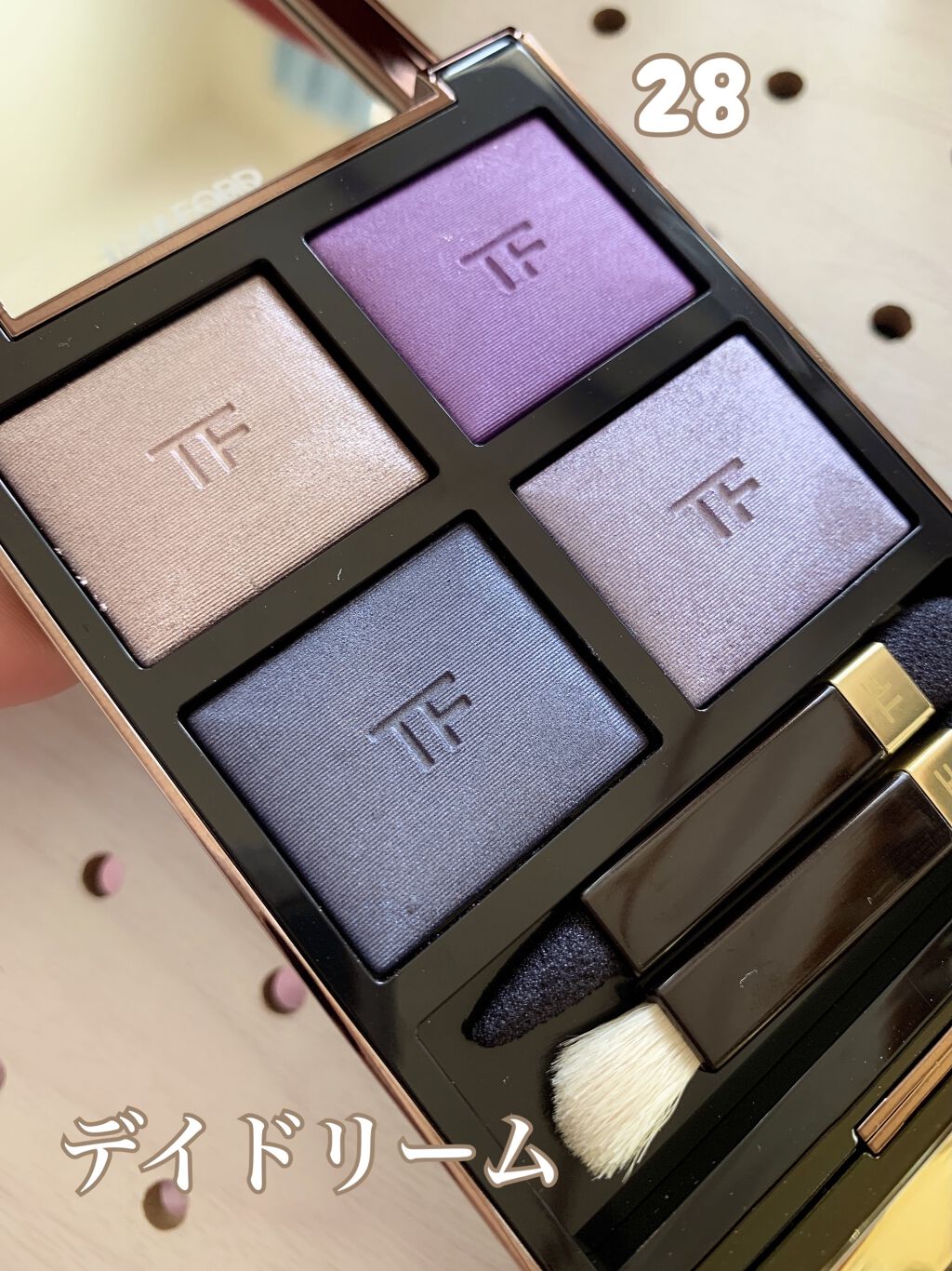 アイ カラー クォード/TOM FORD BEAUTY/アイシャドウパレットを使ったクチコミ（1枚目）