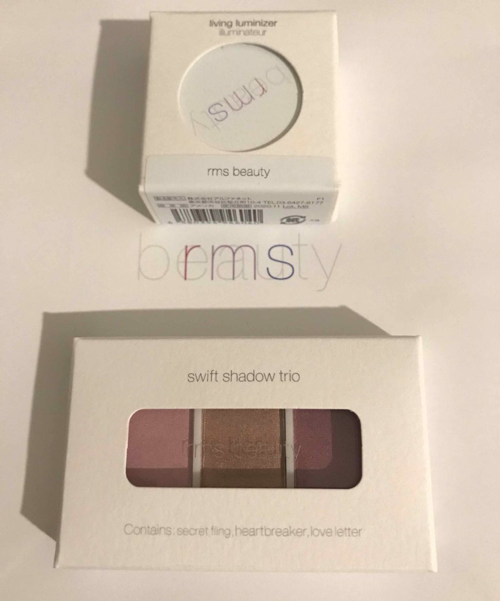 スウィフトシャドウトリオ/rms beauty/アイシャドウパレットを使ったクチコミ（1枚目）
