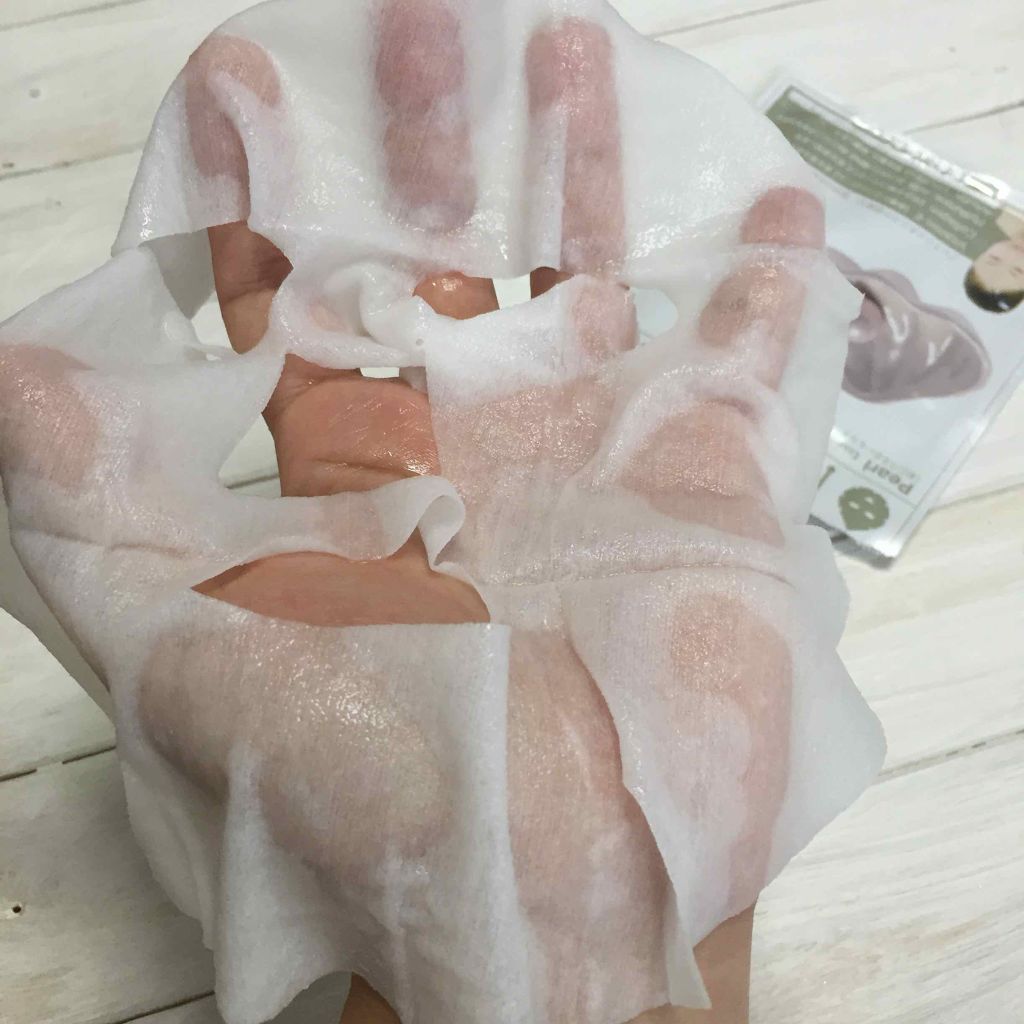 エッセンスマスク 真珠/Pure Smile/シートマスク・パックを使ったクチコミ(3枚目)