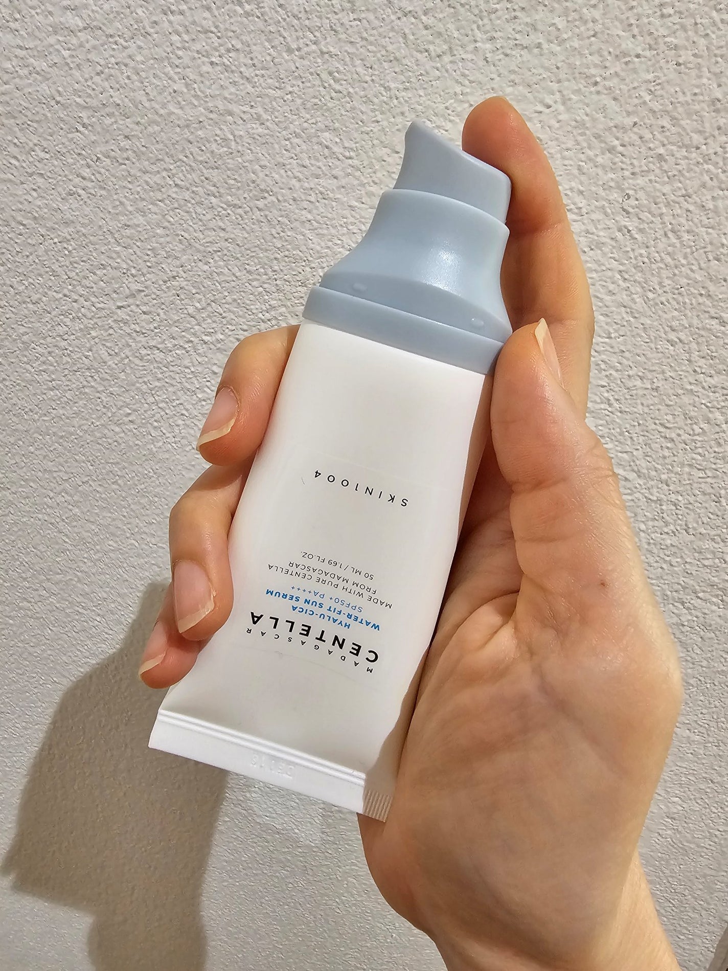 ヒアルーシカ ウォーターフィット サンセラム/SKIN1004/日焼け止めローションを使ったクチコミ(3枚目)