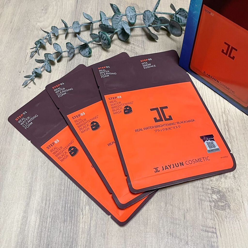 ジェイジュン ブラック水光マスク/JAYJUN/シートマスク・パックを使ったクチコミ(1枚目)