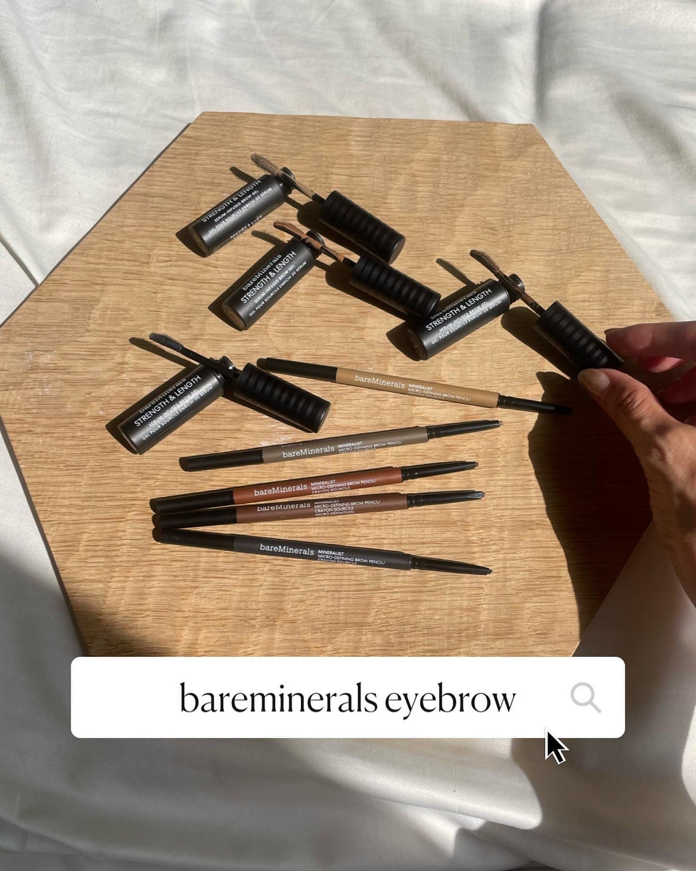 aoiponya on LIPS 「@bareminerals_jpアイブロウアイテム更新しなきゃ..」(1枚目)