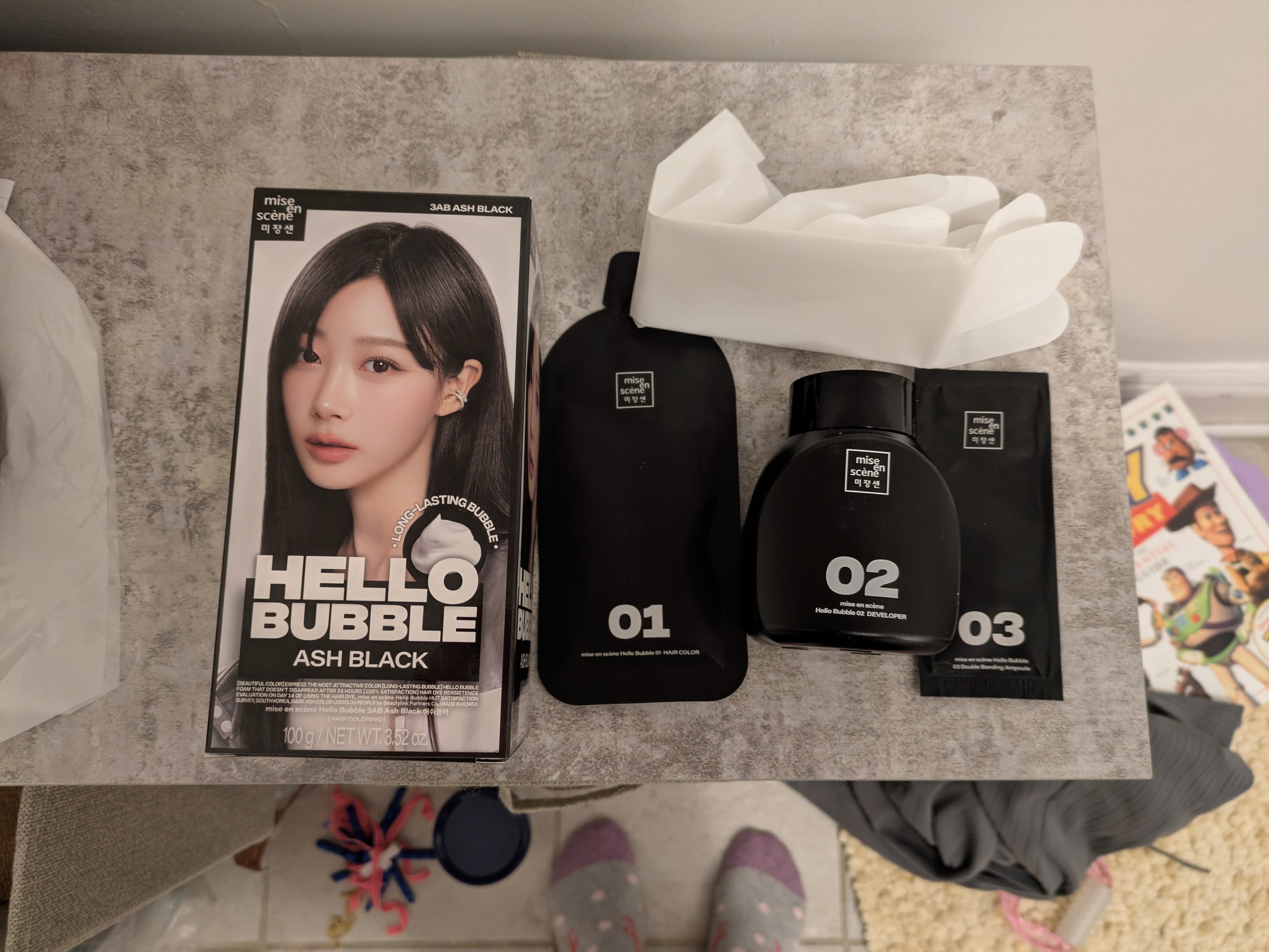 Hello Bubble Foam Color/miseenscene/ヘアカラーを使ったクチコミ（1枚目）