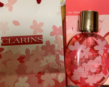 フィックス メイクアップ/CLARINS/ミスト状化粧水を使ったクチコミ（1枚目）