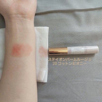 ステイオンバームルージュ/キャンメイク/口紅を使ったクチコミ(4枚目)