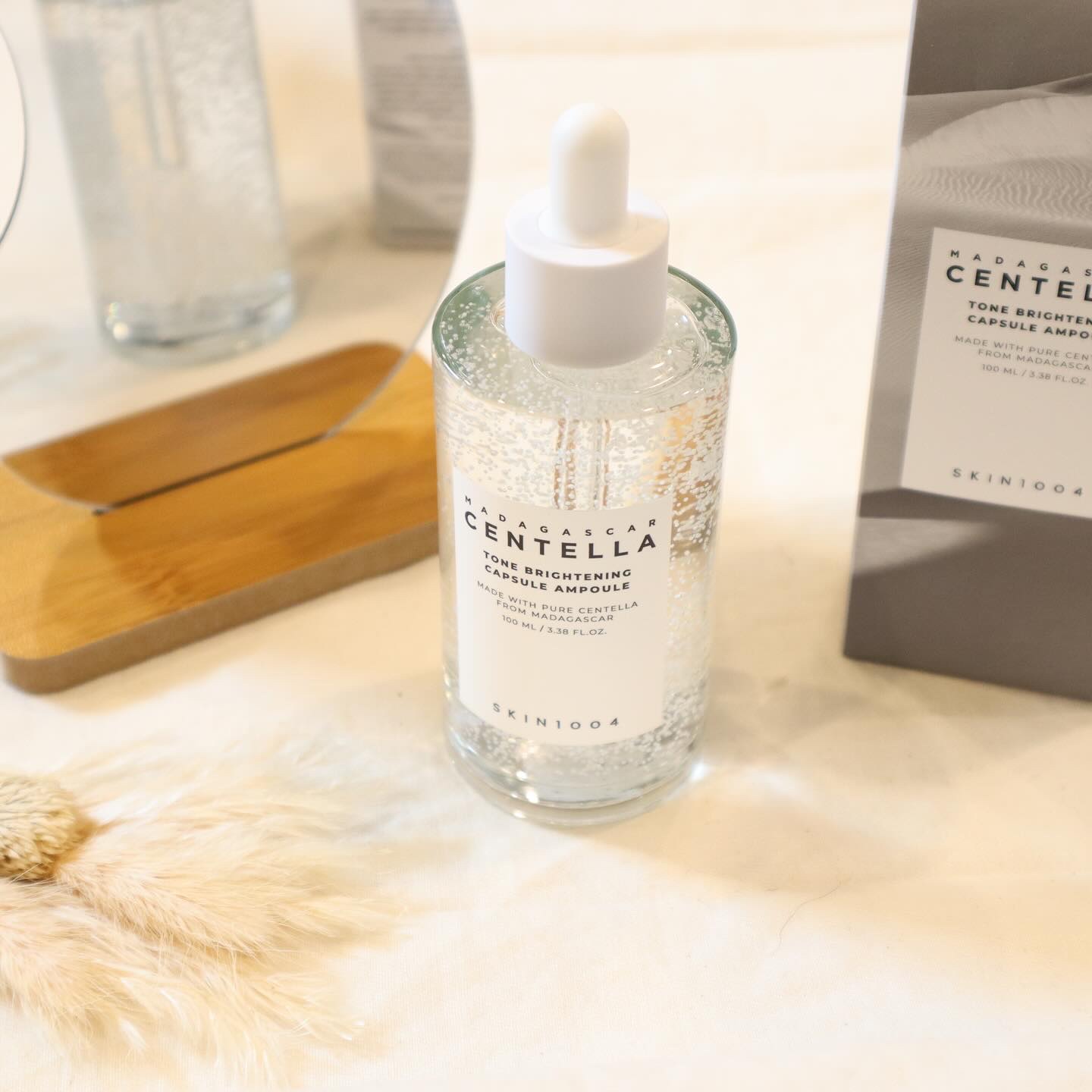 トーンブライトニング カプセルアンプル/SKIN1004/美容液を使ったクチコミ（1枚目）