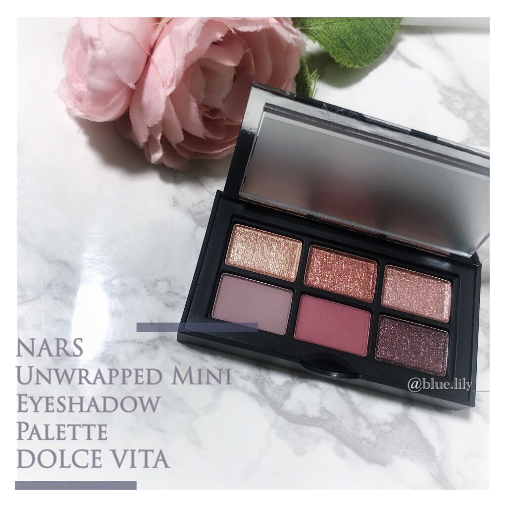 アンラップド ミニアイシャドーパレット DOLCE VITA/NARS/アイシャドウパレットを使ったクチコミ（1枚目）
