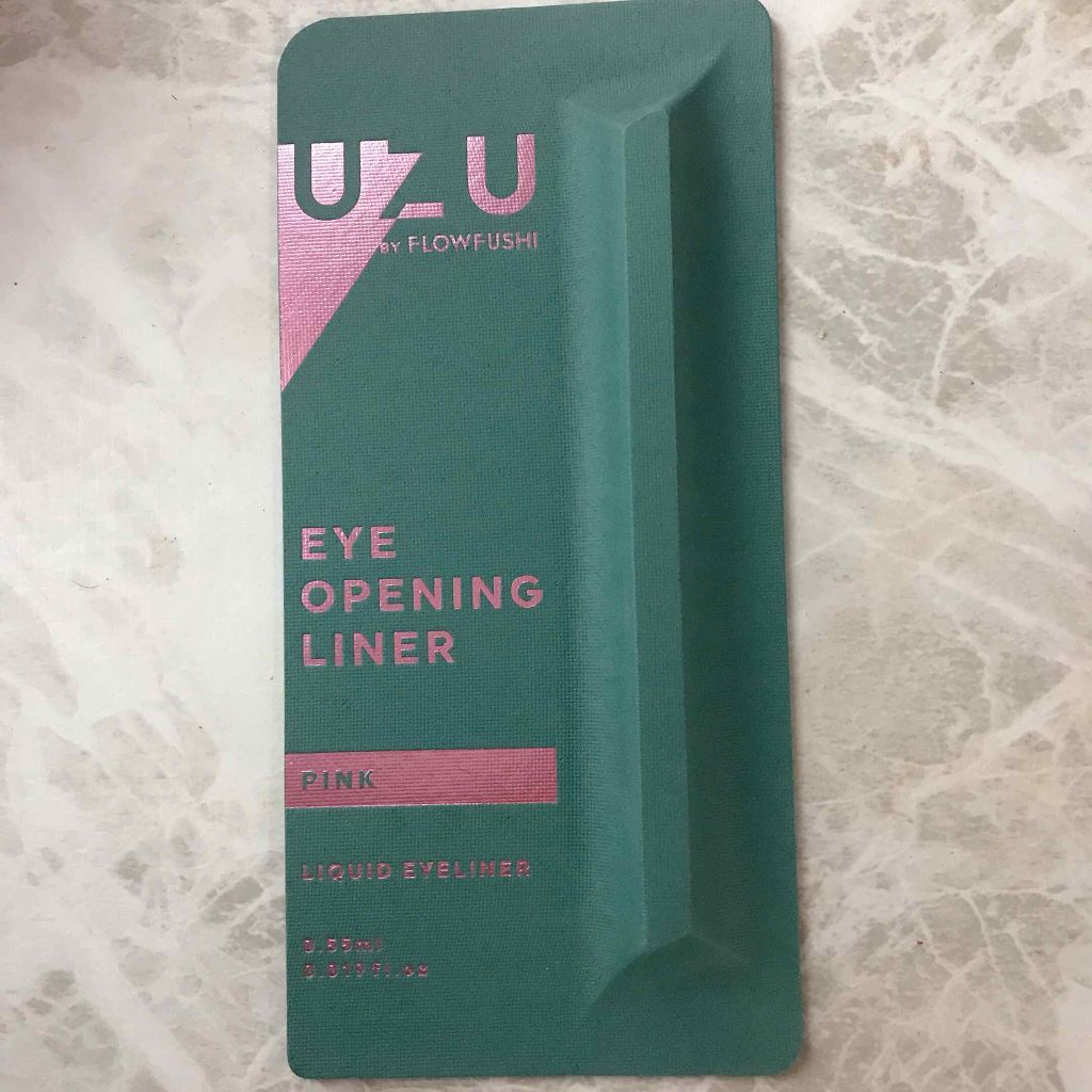 EYE OPENING LINER/UZU BY FLOWFUSHI/リキッドアイライナーを使ったクチコミ（3枚目）