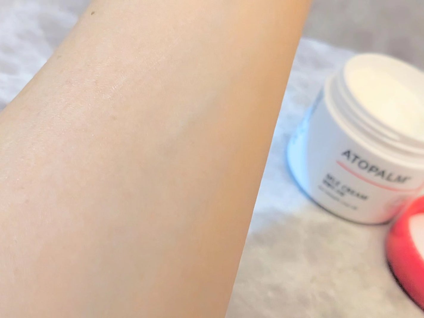 アトパーム MLE クリーム/ATOPALM/フェイスクリームを使ったクチコミ(5枚目)