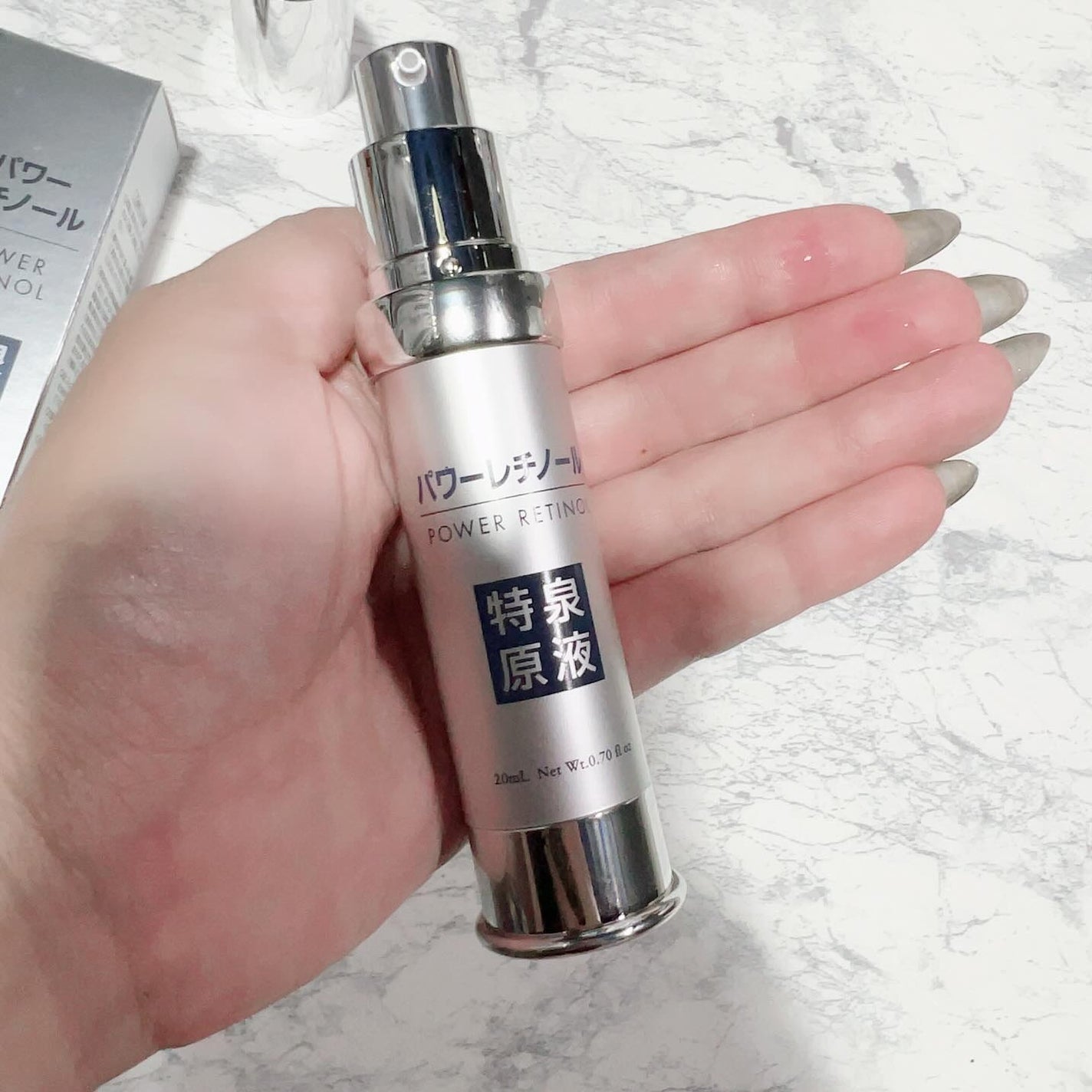 パワーレチノール原液美容液/特泉原液/美容液を使ったクチコミ(3枚目)