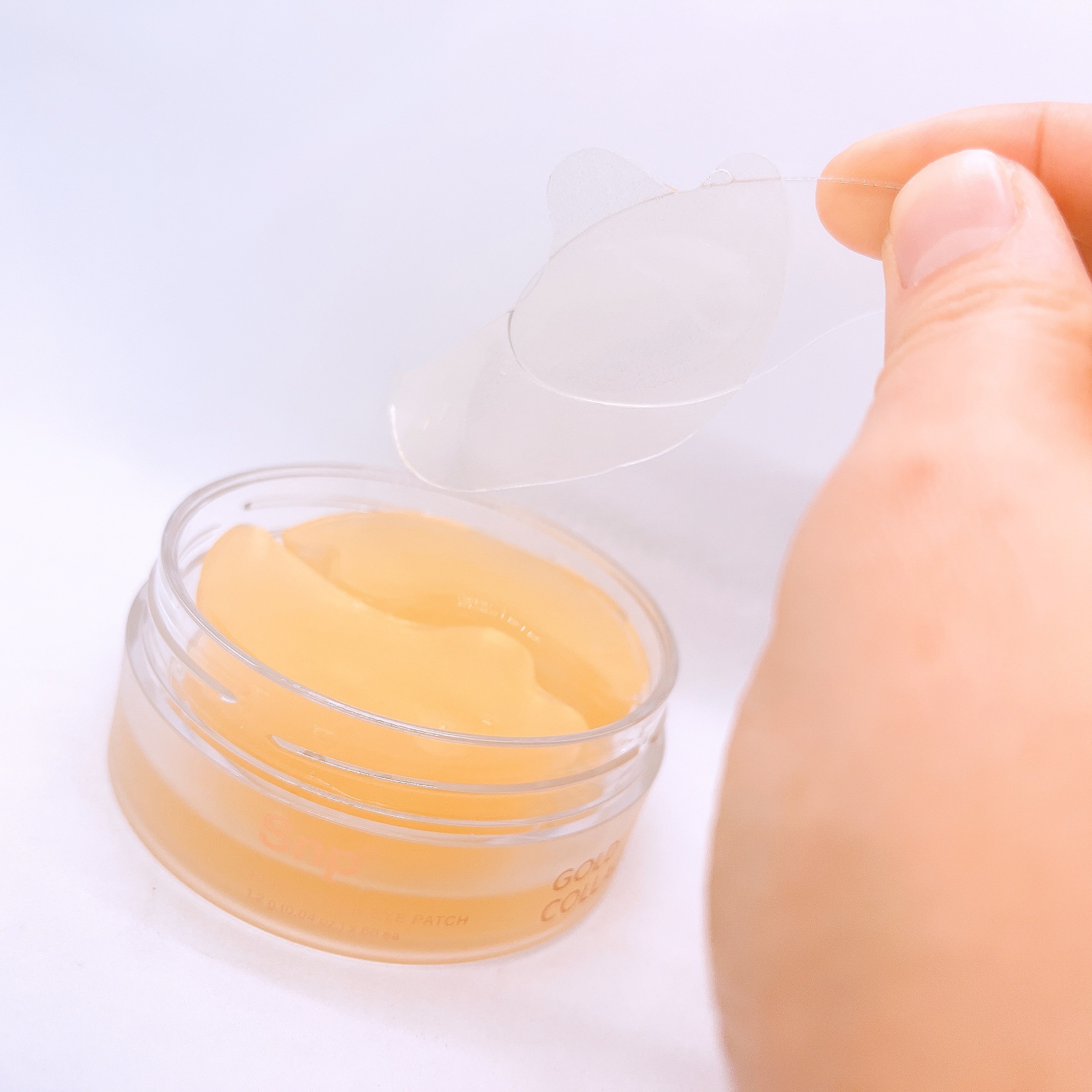 ゴールドコラーゲンパーフェクションアイパッチ/SNP/シートマスク・パックを使ったクチコミ（3枚目）