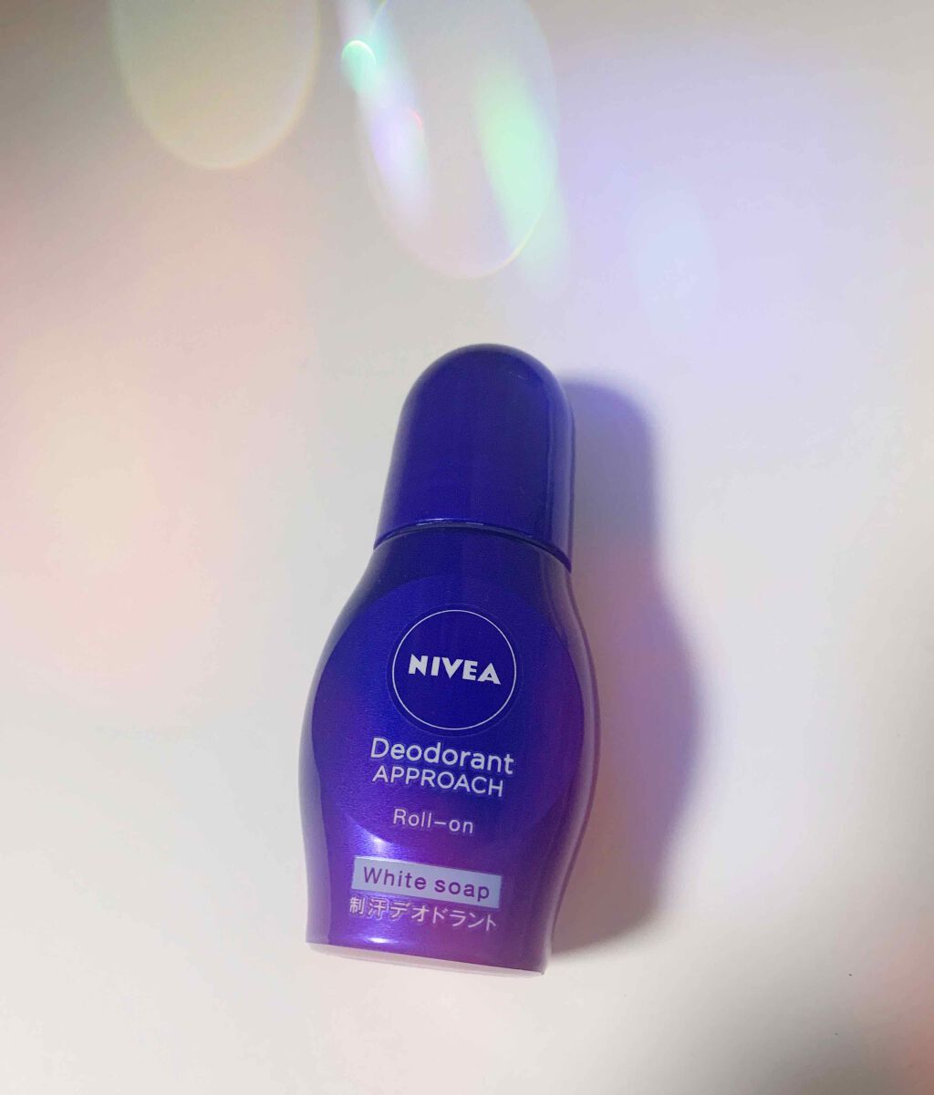 ニベア デオドラント アプローチ ロールオン ホワイトソープの香り/ニベア/デオドラント・制汗剤を使ったクチコミ(2枚目)